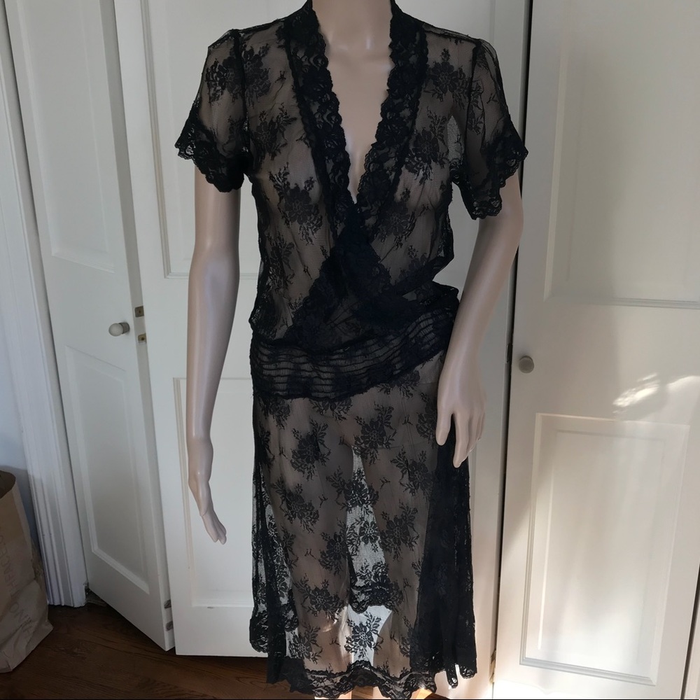Black Lace Dress